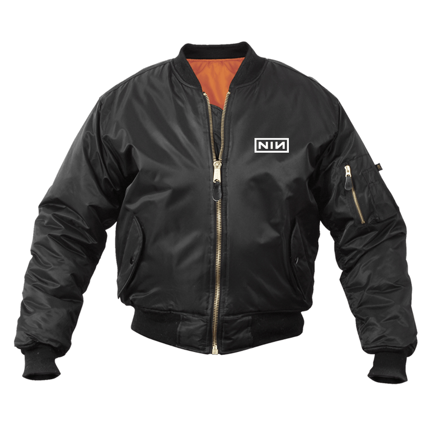 LOGO FLIGHT JACKET - NINE INCH NAILS